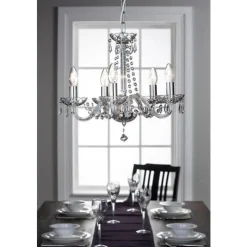 Cashel 5 Arm Chandelier IRE/UK Fitting