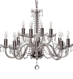 Cashel 12 Arm Chandelier US Fitting