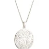 Celtic Swirl Sterling Silver Pendant