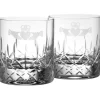 Claddagh Whiskey Glass Pair