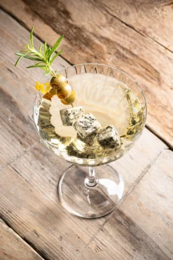 Cooling Stones Set of 4 - White/Grey Granite