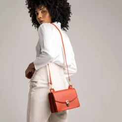 Cross Body Double sided Bag Red