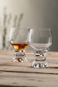 Elegance Footed Tasting Glass Pair