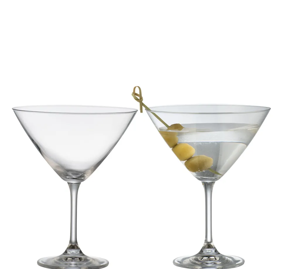 Elegance Martini/Cocktail Glass Pair
