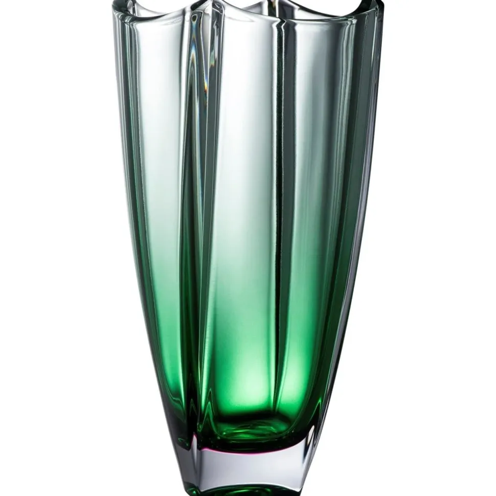 Emerald Dune 12" Square Vase