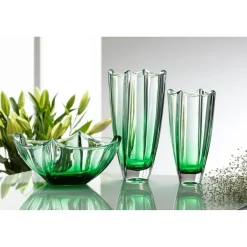 Emerald Dune 12" Square Vase