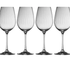 Engraved Erne Wine Set of 4