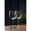 Engraved Gin & Tonic Glass Pair- Lemon & Lime