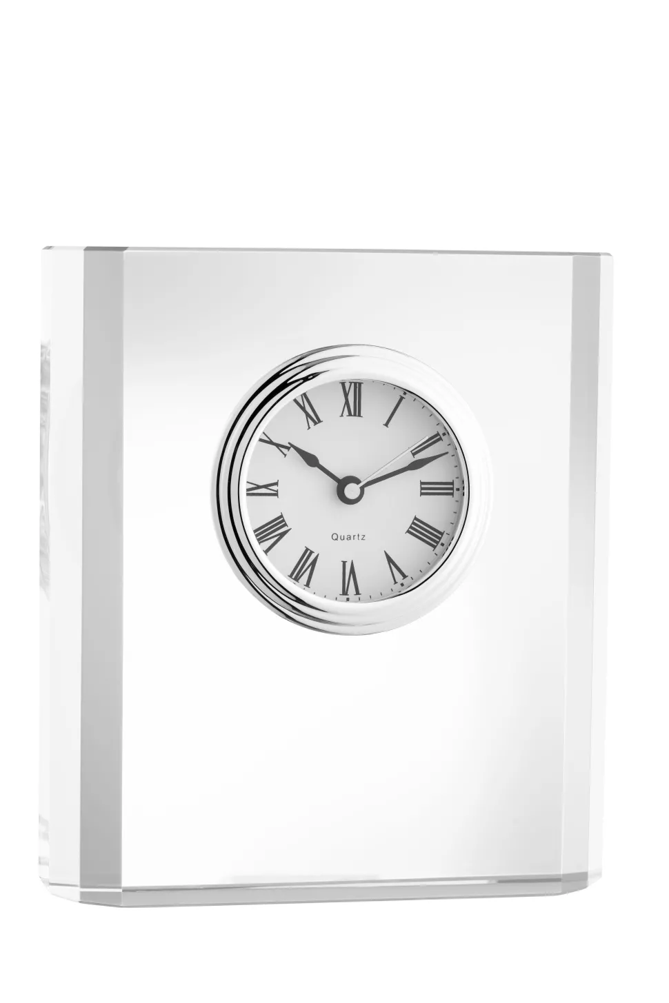 Engraved Large Mantel Clock