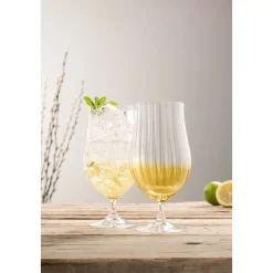 Erne Craft Beer/ Cocktail Glass Pair Amber