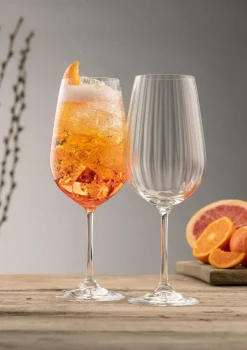 Erne Spritz Glass Pair
