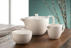 Erne Teaset - Teapot, Cream & Sugar