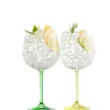 Gin & Tonic Glass Pair - Lemon & Lime