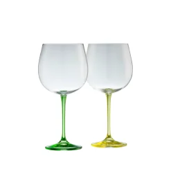Gin & Tonic Glass Pair - Lemon & Lime