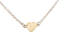 Heart of the Claddagh Silver & Gold Bracelet