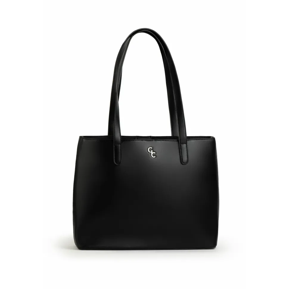 Large Tote Bag - Black