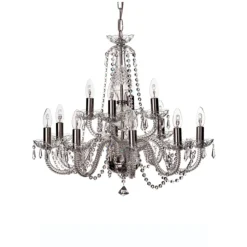 Leenane 12 Arm Chandelier IRE/UK Fitting