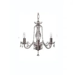 Leenane 3 Arm Chandelier IRE/UK Fitting