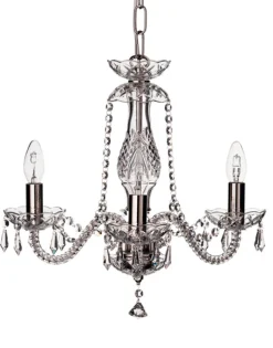 Leenane 3 Arm Chandelier US Fitting