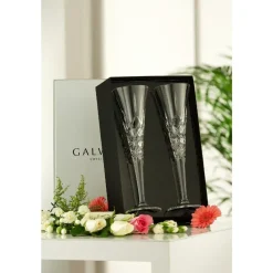 Longford Romance Flute Glass Pair