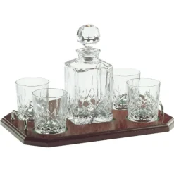 Longford Square Decanter Tray Set