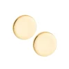 Luna Sterling Silver & Gold Stud Earrings