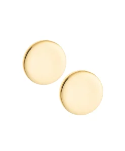 Luna Sterling Silver & Gold Stud Earrings