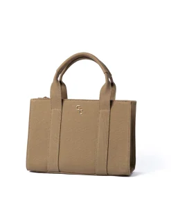 Medium Tote Sand Canvas