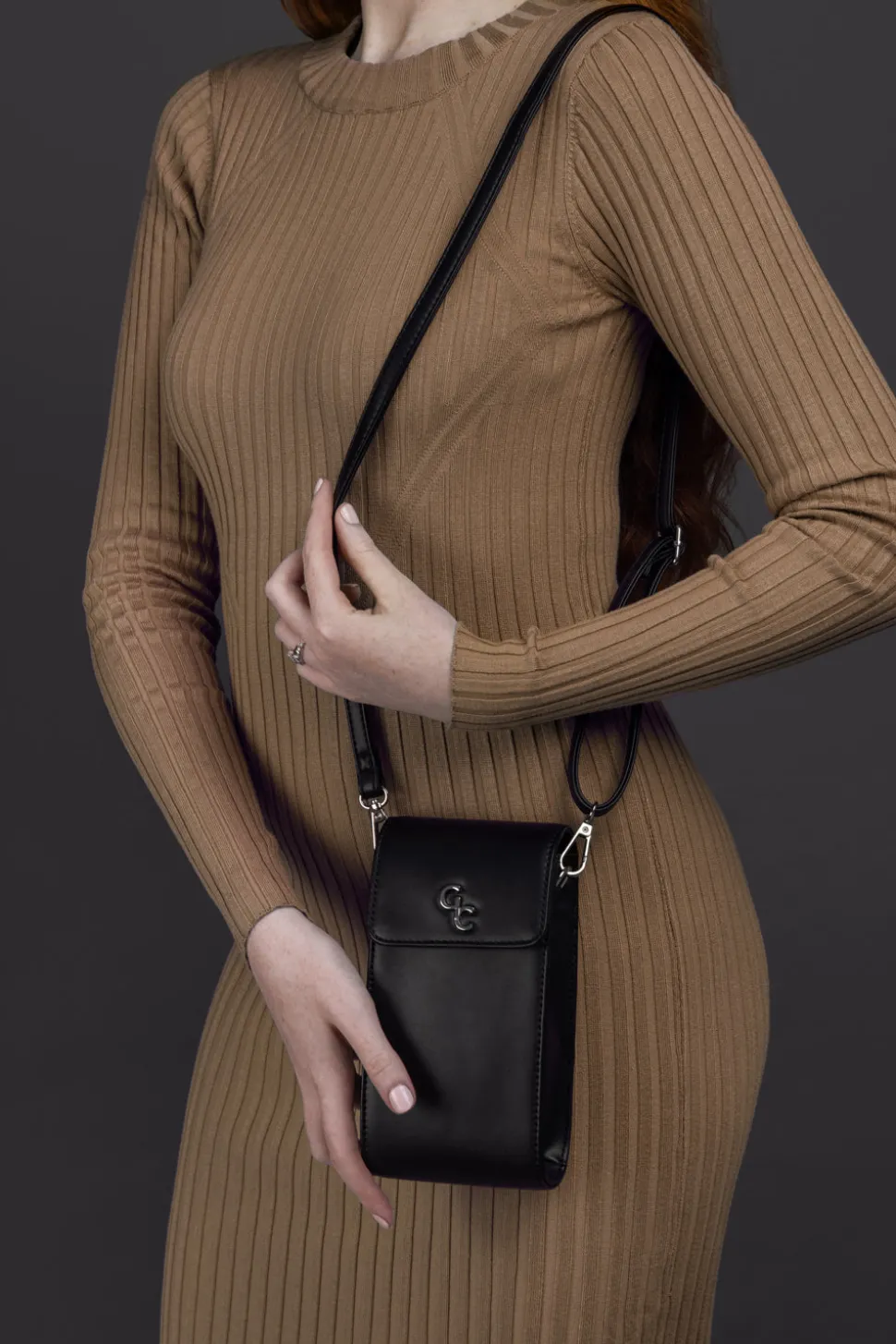 Mini Cross Body Bag - Black