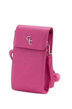 Mini Cross Body Bag - Cerise Pink