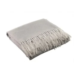 Pearl Grey Throw