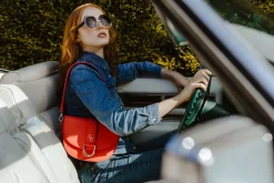 Saddle Bag Vermilion