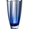 Sapphire Dune 10" Square Vase
