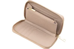 Taupe Ladies Zip Wallet