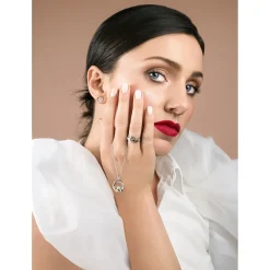 Three Part Claddagh Sterling Silver & Gold Ring