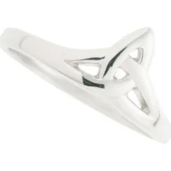 Trinity Knot Sterling Silver Ring