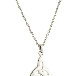 Trinity Knot Sterling Silver Pendant