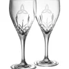 Trinity Knot White Wine Glass Pair