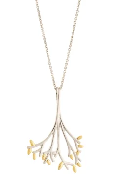 Wildwood Sterling Silver & Gold Pendant