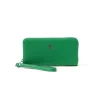 Women's Leather Wallet in Green